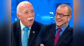 Reacción de Carlos Tubino sacó una gran carcajada en periodista que lo entrevistó