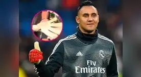 Keylor Navas le regaló sus guantes a hincha peruano