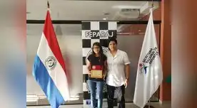 Stephanie Puppi y su maestro Garri Pacheco