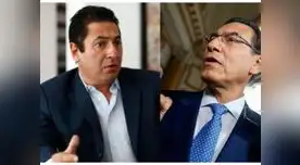 Salvador Heresi y presidente Martín Vizcarra Salvador Heresi y presidente Martín Vizcarra