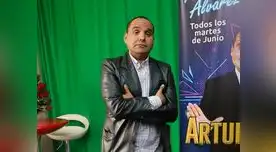 Arturo Álvarez no pudo ocultar su pesar tras la sorpresiva muerte del actor Carlos Cabrera a raíz de un infarto