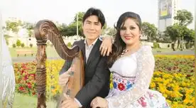 Susy con Miguel Salas el dúo del folclore con arpa. Susy con Miguel Salas el dúo del folclore con arpa.