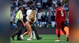 ¡Insólito! Partido fue paralizado tras invasión de la mujer