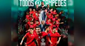 Cristiano Ronaldo celebra un nuevo título a nivel de Selección