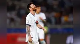 Messi no hizo una buen fase de grupos con Argentina