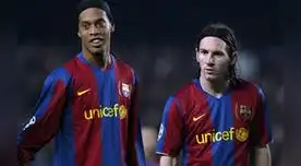 Messi seguiría el camino de Ronaldinho y aparecería en el Salón de la Fama del Maracaná Messi seguiría el camino de Ronaldinho y aparecería en el Salón de la Fama del Maracaná
