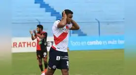 Buitrago celebra su gol marcado al Melgar. FOTO: LIBERO