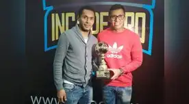 Carlos Lobatón y Rinaldo Cruzado estuvieron en la presentación del Premio Inca de Oro 2019