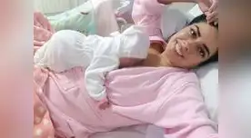 María Victoria Santana se encuentra feliz con la llegada de su hija