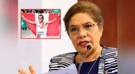 Luz Salgado hizo comparación entre fondista y nuevo presidente del Congreso