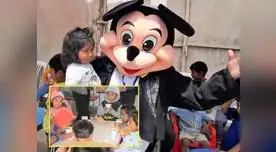 Miguel Anaya realiza esta labor social desde hace dos años en Villa El Salvador