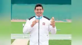 Marko Carrillo quedó tercero en pistola tiro rápido Marko Carrillo quedó tercero en pistola tiro rápido