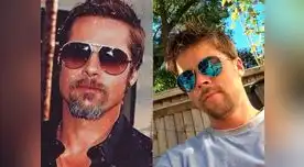 Obrero es el doble de Brad Pitt Obrero es el doble de Brad Pitt