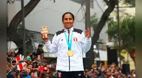 Inés Melchor ganó medalla de oro en la Maratón en los Juegos Panamericanos 2019
