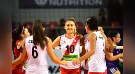 Perú venció 3 a 0 al Congo con parciales 25-21; 25-14; 25-10