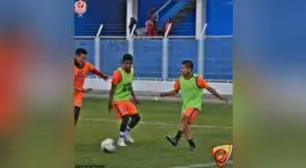 Andahuaylas FC quedó listo para enfrentar al Miguel Grau. FOTO: Facebook Andahuaylas  FC