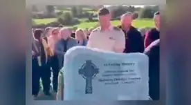 Irlanda: Hombre hace broma en su ‘funeral’ [VIDEO]