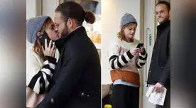 Emma Watson besándose con nuevo amor