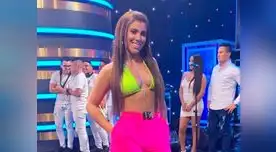 Yahaira Plasencia fue la flamante invitada de Jefferson Farfán a su fiesta