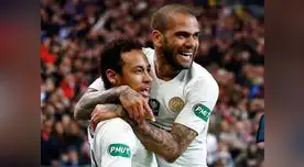 Dani Alves le dio un 'jalón de orejas' a Neymar Jr.