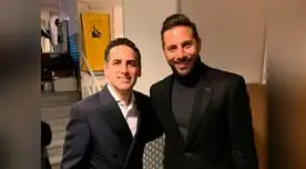 Claudio Pizarro y Juan Diego Flórez juntos en Alemania