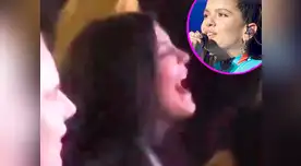 Jenner se encontraba junto a Sofia Richie, y ambas saltaban de arriba para abajo. 