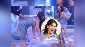 Maju Mantilla no se quedó atrás y demostró que es una miss 