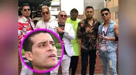 Los conquistadores de la salsa llaman "delincuente" a Christian Domínguez