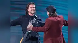 Juanes se quiebra con sorpresa de Metallica