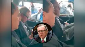 El hecho quedó grabado y fue compartido por el periodista Nicolás Lucar 