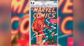 Subastan primera copia de 'Marvel Cómics' a más de 1 millón de dólares 