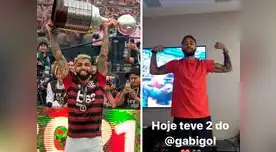Neymar alentó a Flamengo y disfrutó el campeonato por Copa Libertadores Neymar alentó a Flamengo y disfrutó el campeonato por Copa Libertadores