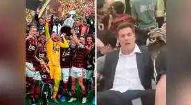 Julio César no podía creer que Flamengo, en 4 minutos, le dio vuelta a River Plate Julio César no podía creer que Flamengo, en 4 minutos, le dio vuelta a River Plate