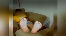 VES:Niños terminan con quemaduras por bailar con los pies descalzos en evento escolar