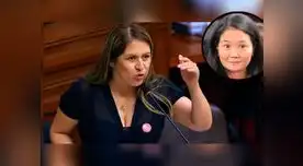 Yeni Vilcatoma criticó a Keiko Fujimori por aportes de empresarios Yeni Vilcatoma criticó a Keiko Fujimori por aportes de empresarios