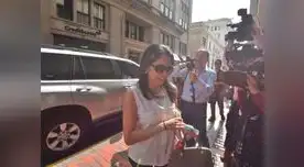 Nadine Heredia acudió a la Fiscalía por el Gasoducto Sur Peruano