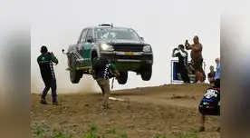 Dufour mostrando toda su destreza