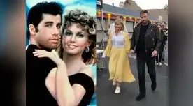 John Travolta y Newton-John revivieron a personajes de ‘Grease’.