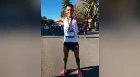 Sotacuro consiguió la marca mínima de clasificación en su categoría T45/46 en la maratón Zurich