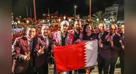 Jacob armó la fiesta con Los Villacorta en Trujillo.