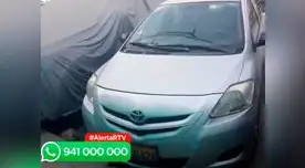 Los delincuentes se llevaron varios accesorios del vehículo