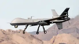 El dron MQ-9 Reaper disparó misiles contra el convoy del general Soleimani El dron MQ-9 Reaper disparó misiles contra el convoy del general Soleimani