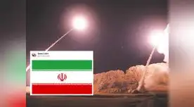 Saeed Jalili postea en Twitter una imagen de la bandera de Irán imitando la publicación de Trump 