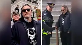 Joker: Joaquin Phoenix ha sido arrestado por participar en protesta