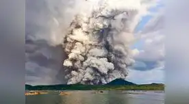 El volván Taal ubicado en Filipinas, entró en erupción este domingo, por primera vez en más de 40 años El volván Taal ubicado en Filipinas, entró en erupción este domingo, por primera vez en más de 40 años