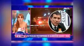 Magaly Medina no confirmó que sea la voz de Gustavo Zevalos, pero si lo sería ella "lo lamentaría", dijo