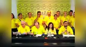 Integrantes de Solidaridad Nacional