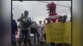 Estudiantes de la UAP marcharon pacíficamente hasta la Plaza San Martín [FOTO Y VIDEO]  