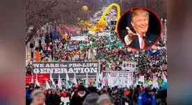 En años anteriores Trump ha enviado a miembros de su gobierno para hablar en la protesta