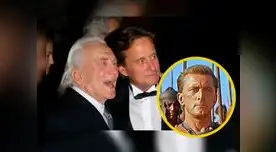 Michael Douglas confirmó la muerte de su padre este miércoles 5 de febrero